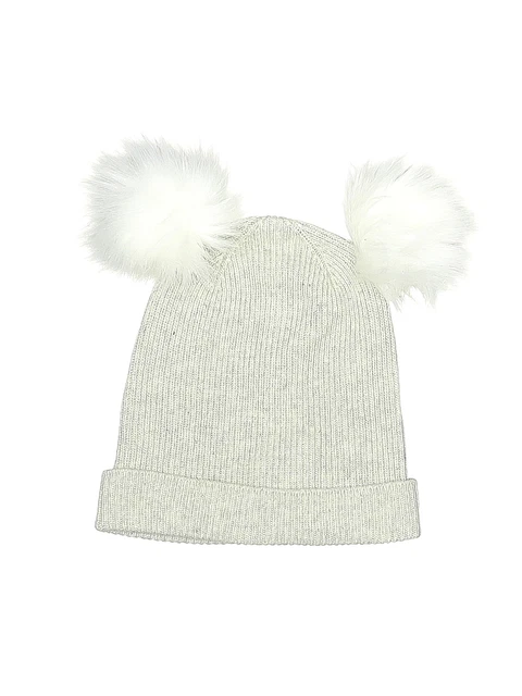 Crewcuts Girls Gray Beanie Small kids