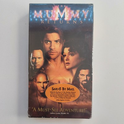 VHS THE MUMMY The Mummy Returns Brendan Fraser £7.97 - PicClick UK