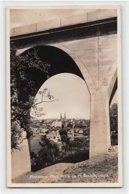 39127208 - 6780 Pirmasens Pirmasens. Blick durch die Hindenburgbruecke