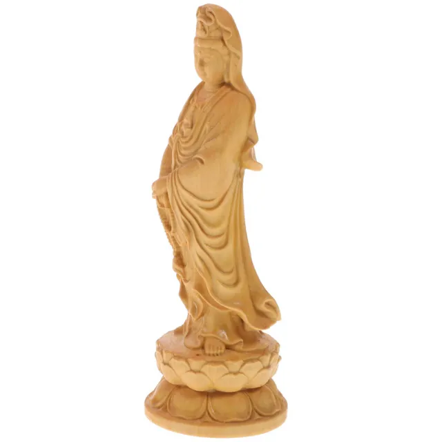 Buddha Decor for Home Good Luck Statue Lady Ornaments Avalokitesvara