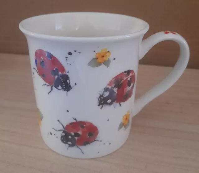 Jennifer Rose Gallery Ladybirds Mug Lesser & Pavey Leonardo China Coffee Cup Tea