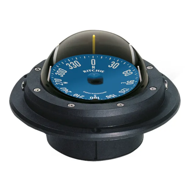 Ritchie Voyager Compass - Flush Mount - Black  RU-90