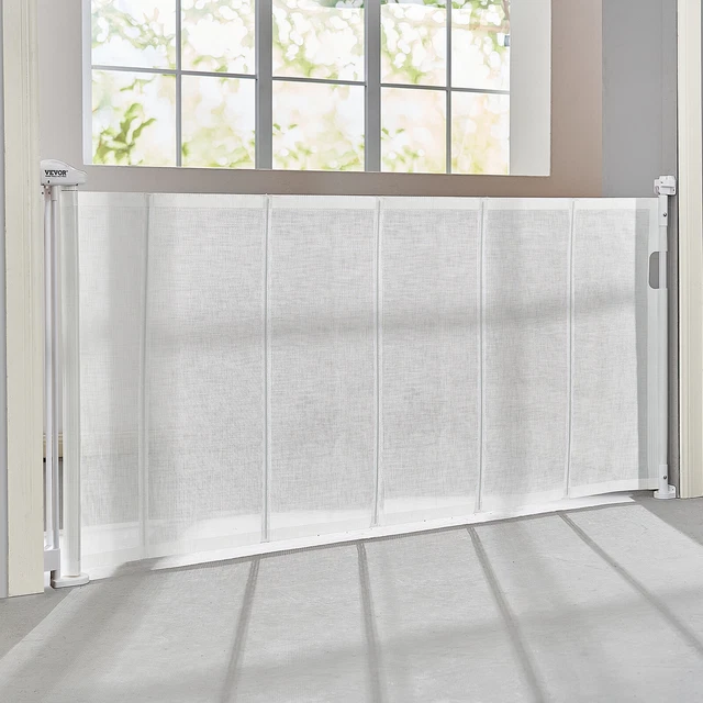 Barrière De Lit Bébé VEVOR – Longueur 80 Cm – Hauteur Réglable 45-67 Cm – Pour Matelas 5-30 Cm D'épaisseur – Tissu Oxford, Tube Acier – Pliable, Lavable, Sans Outil