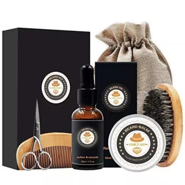 READ Mens gifts for Men Beard Care Grooming & Trimming Kit Unscented