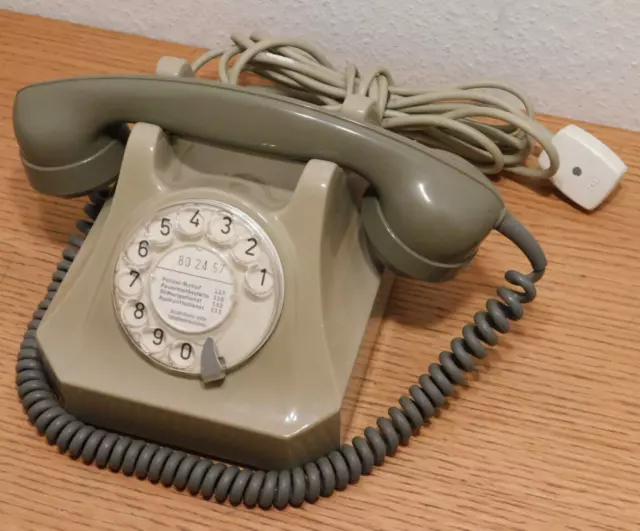 vintage ANCIEN TELEPHONE SUISSE zellweger uster phone swiss TELEFON SWITZERLAND