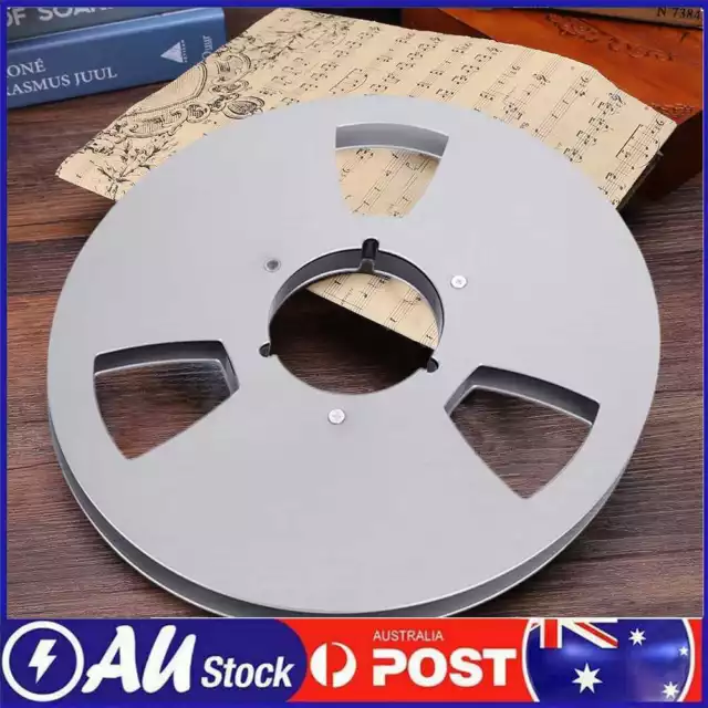 10 Inch Blank Tape Reel Aluminum Alloy Empty Disc Opening Machine Parts Empty  Audio Disc Opening Tool for BASF/REEL TO REEL Disk