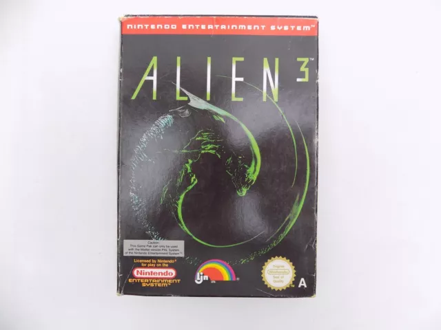 Boxed Nintendo Entertainment System NES  Alien 3 III - No Manual - Free Postage 3