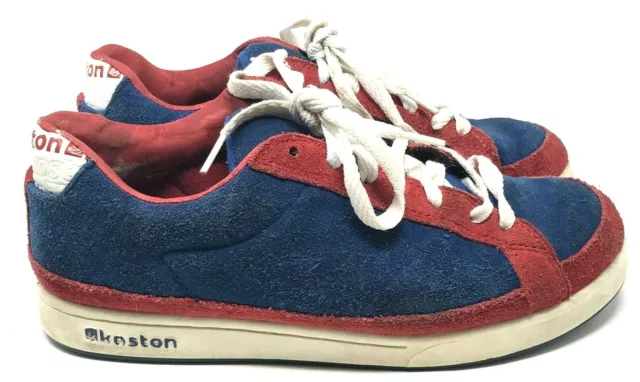 ES KOSTON K6 Vintage Skate Shoes S Red White Blue Patriotic