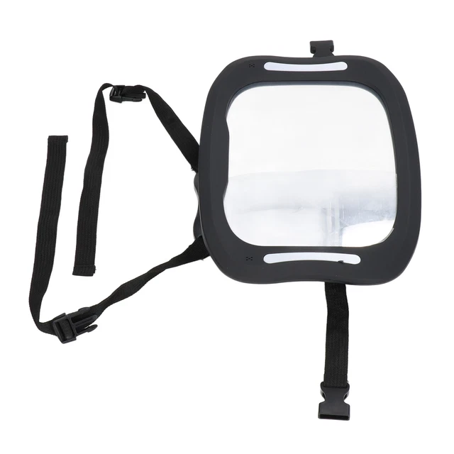 Baby Car Mirror Shatterproof 360 Degree Rotatable Wide Clear View