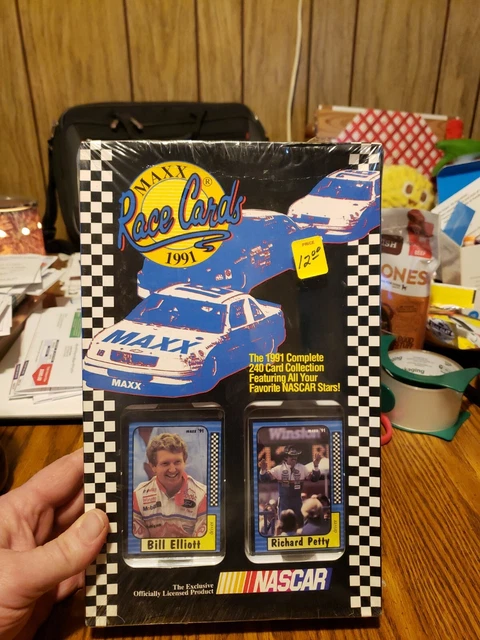 1991 Maxx Race Cards Nascar Complete Sealed Set Of 240 Cards Sealed In Box