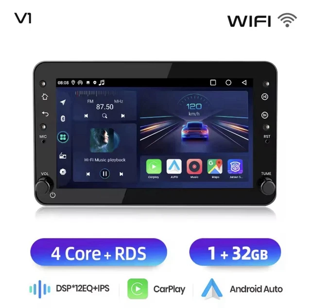 Erisin 8-Kern Android 13 Autoradio Mit GPS für Alfa Romeo Brera Spider Erisin 8-Kern Android 13 Autoradio Mit GPS für Alfa Romeo Brera Spider