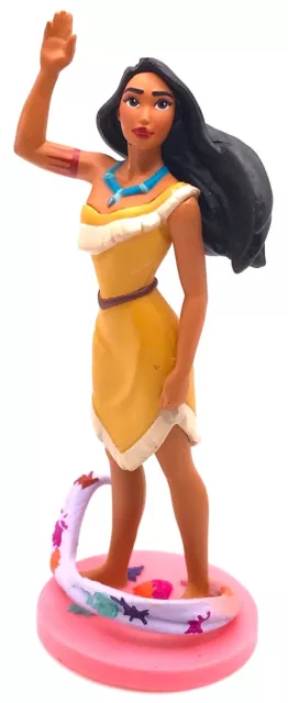POCAHONTAS Disney PRINCESS MOVIE Dress PVC TOY Playset Figure 4 1/4" FIGURINE!