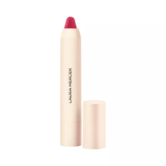 Lápiz labial suave pétalo Laura Mercier - Simone (Rose Berry) 0,06 oz