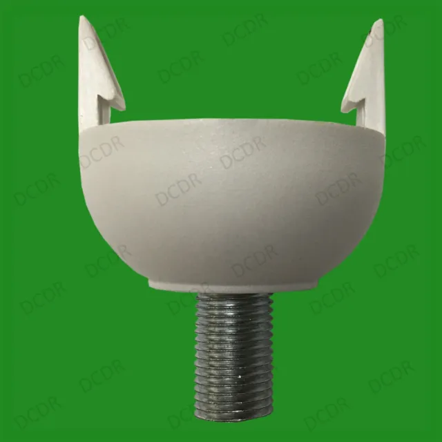 6x M10 15mm x 10mm à Filetage Creux Filète Canne Tube Électrique Lampe Douille 3