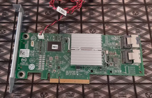 Dell PERC H310 PCIe x8 6 Gb/s SAS SATA RAID-Controller mit Kabeln 0HV52W