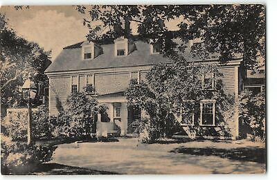 Vintage Postcard of LONGFELLOWS WAYSIDE INN, South Sudbury, Massachusetts