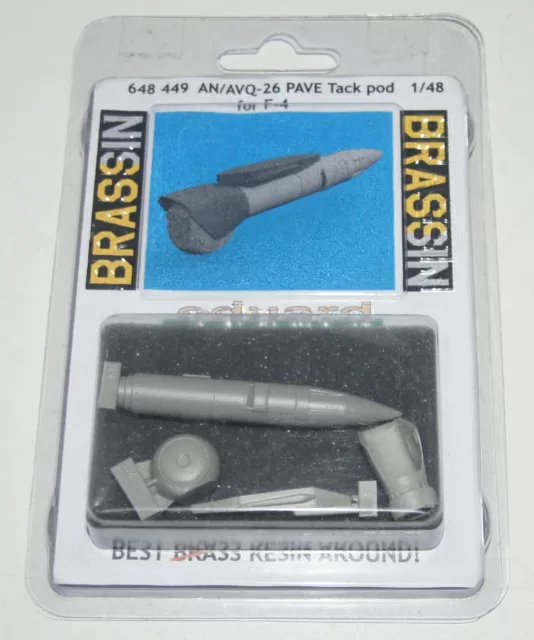 Eduard 648 449 - AN/AVQ-26 PAVE Tack pod for F-4 , 1:48