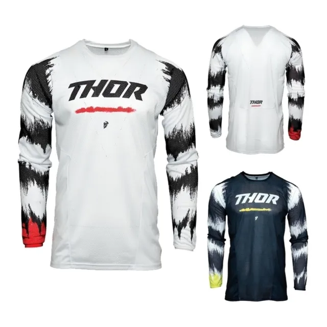 Motocross Camicia Thor Impulsi Aria Ruota Jersey MX Cross Enduro Offroad-Trikot