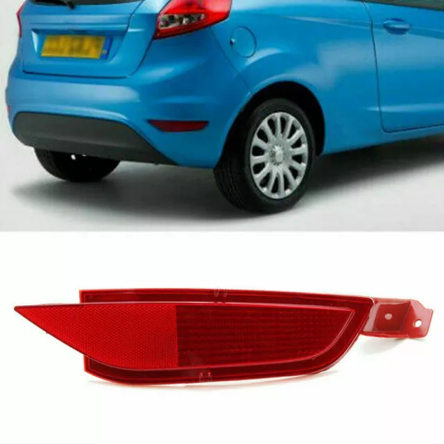 Droite Rouge Réflecteur Pare-chocs Arrière pour Ford Fiesta MK7 2008-2012  MS