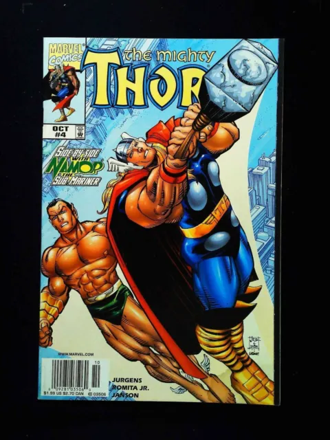 Thor #4 (2Nd Series) Marvel Comics 1998 Vf+ Newsstand