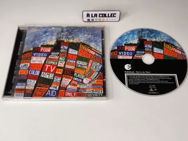 Radiohead Hail to the Thief - Album CD - EMI 2003 - Complet