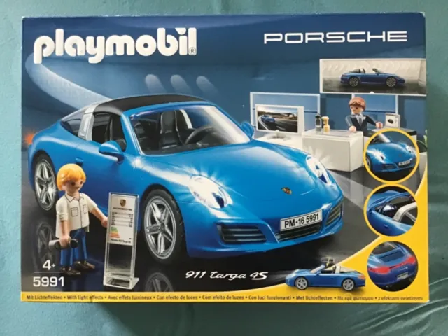 Playmobil Art. 5991 - Porsche 911 targa mit Licht - in Originalverpackung
