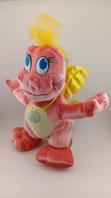 WORKING VINTAGE Dragon Tales Shake Dance Cassie Plush Stuffed