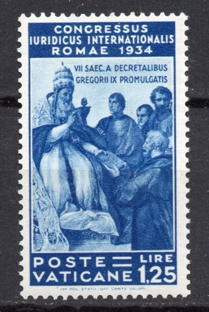 Vatikan 50 ex Juristenkongress 1935 postfrisch