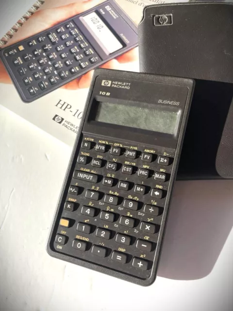 Calculatrice Hewlett-Packard 10 B -  Avec Manuel D'utilisation -