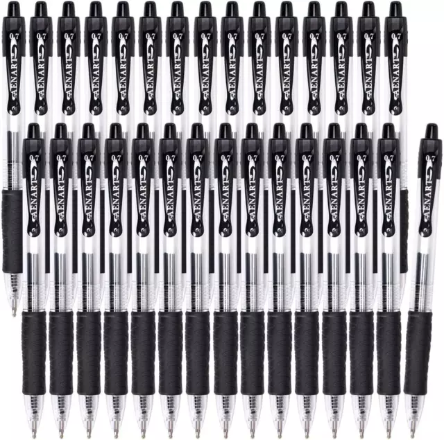 WRITECH Retractable Gel Ink Pens: Multi 1 Count (Pack of 8), Multicolor