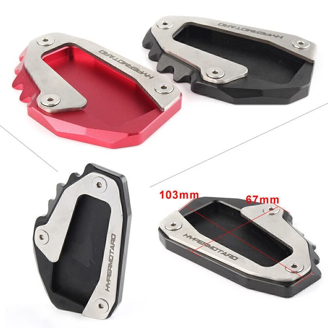 Kickstand Side Stand Pad Extension For Ducati Monster 696 796 797 821 1200/S