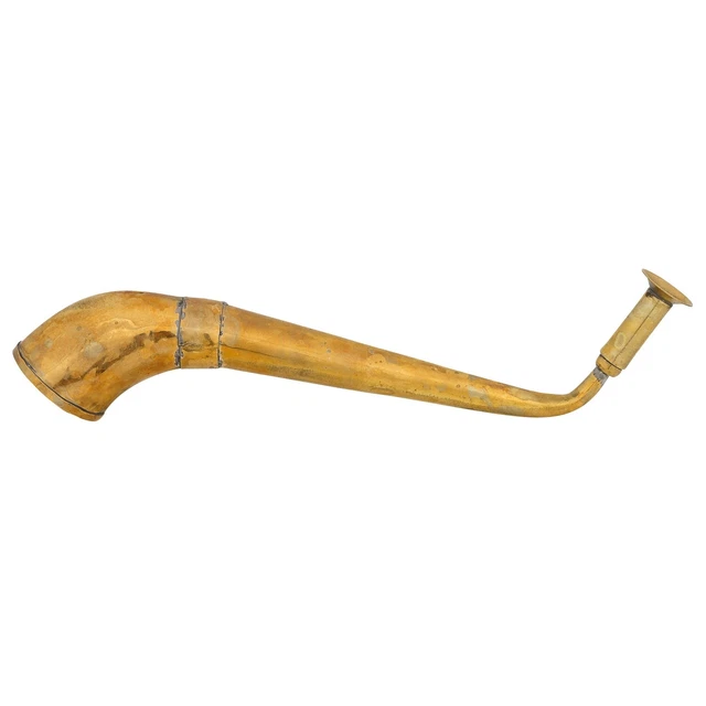 Hörrohr Hörmaschine Stethoskop Hörgerät Tröte Signalhorn Deko 28cm Antik-Stil 4