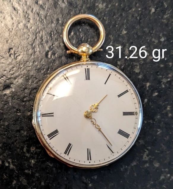 Verre Minéral Pour Montre De Gousset – Diamètre 31 Mm – Pièce Horlogerie Ancienne – Remplacement Verre