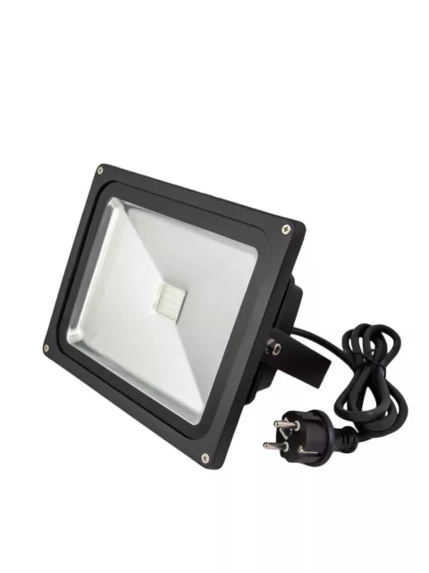 30W Schwarzlicht Outdoor Strahler LED IP FL-30 COB für Außen Blacklight Fluter