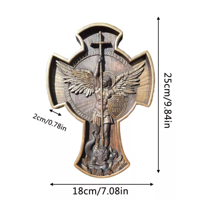 Angel Statue | Resin The Great Protector Saint Michael Archangel Figurines 3