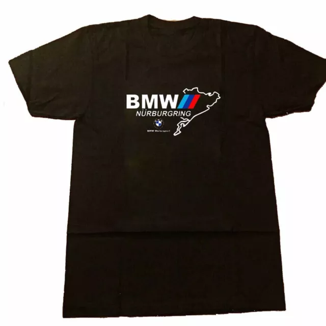 free shipping - New BMW Motorsport Nurburgring T shirt Logo Men's Clothing