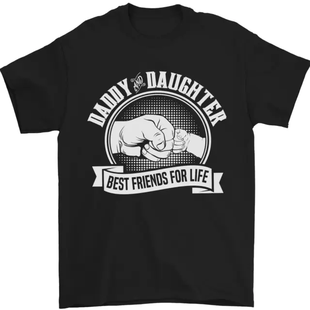 T-shirt da uomo papà & figlia Best Friends festa del papà cotone Gildan