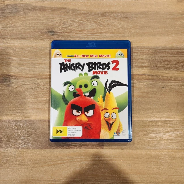 THE ANGRY BIRDS Movie (2019) Blu Ray Region Free Like New