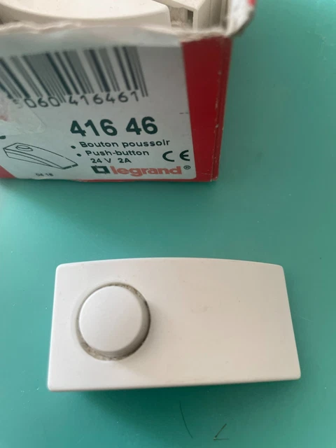 SCHNEIDER ELECTRIC - Bouton poussoir Odace à vis + porte-étiquette