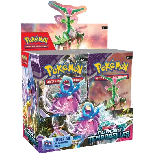 Pokemon Display EV05 Forces Temporelles - Neuf Scellé FR - EN STOCK