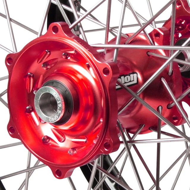 TALON MX SUZUKI DRZ400E 0024 Black/Red Excel Motocross Wheel Set