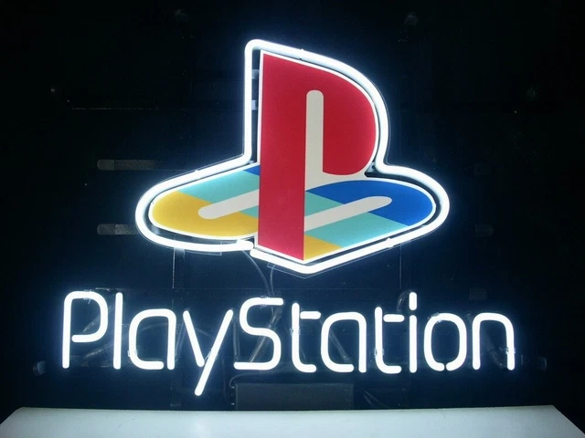PlayStation 20"x16" Neon Sign Lamp Light Beer Bar Collection Decor Glass FY