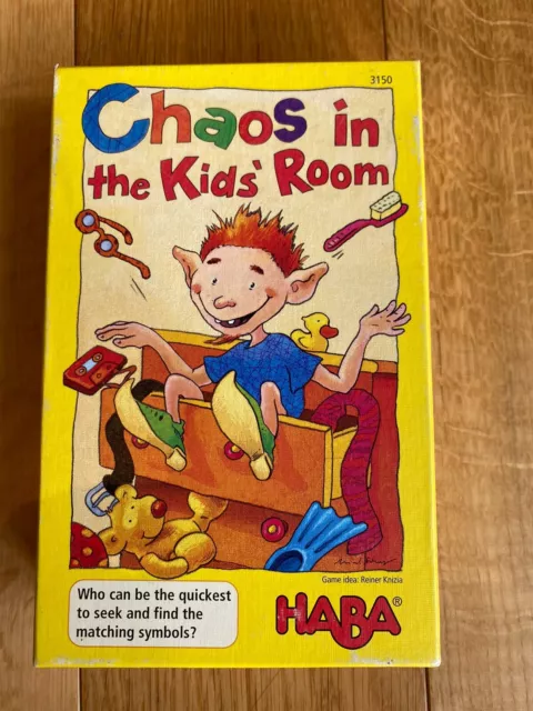 HABA Chaos In The Kid’s Room Game Rare And Complete VGC