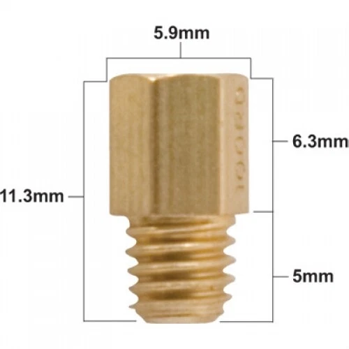 Pro X 4/042 Series Mikuni Hex Main Jet 190 47.190 for ATV/UTV