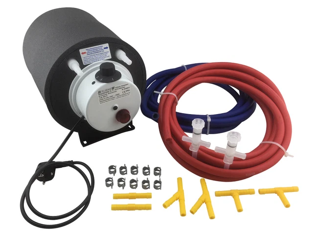 Einbauset Boiler Elgena KB 6 230 V Warmwasser Wohnmobil Wohnwagen Einbauset Boiler Elgena KB 6 230 V Warmwasser Wohnmobil Wohnwagen