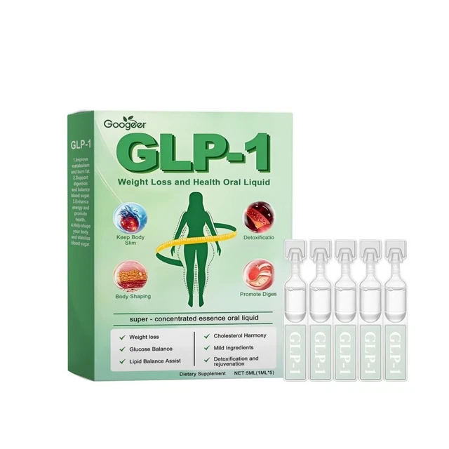 Glp-1 Patches GLP-1 Oral Solution Drops – Natural Moringa Supplement, 5-Pack, GLP-1 Support, USA Seller Moringa Leaves