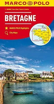MARCO POLO Karte Bretagne 1:200 000 (MARCO POLO Karten 1... | Buch | Zustand gut