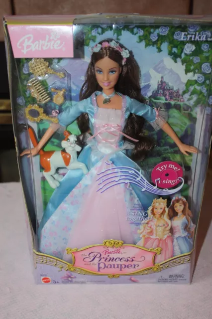 Barbie Princess and The Pauper Erika SINGS New In Box