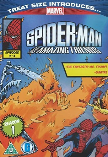 SPIDER-MAN AND HIS amazing friends Season 1 episodes 3 and 4 DVD £3.86