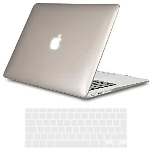 TECOOL Coque Compatible avec MacBook Air 13 Pouces 2017-2010 A1466/A1369 Tran...